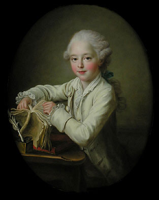 Portrait of marquis de Briges, aged 7